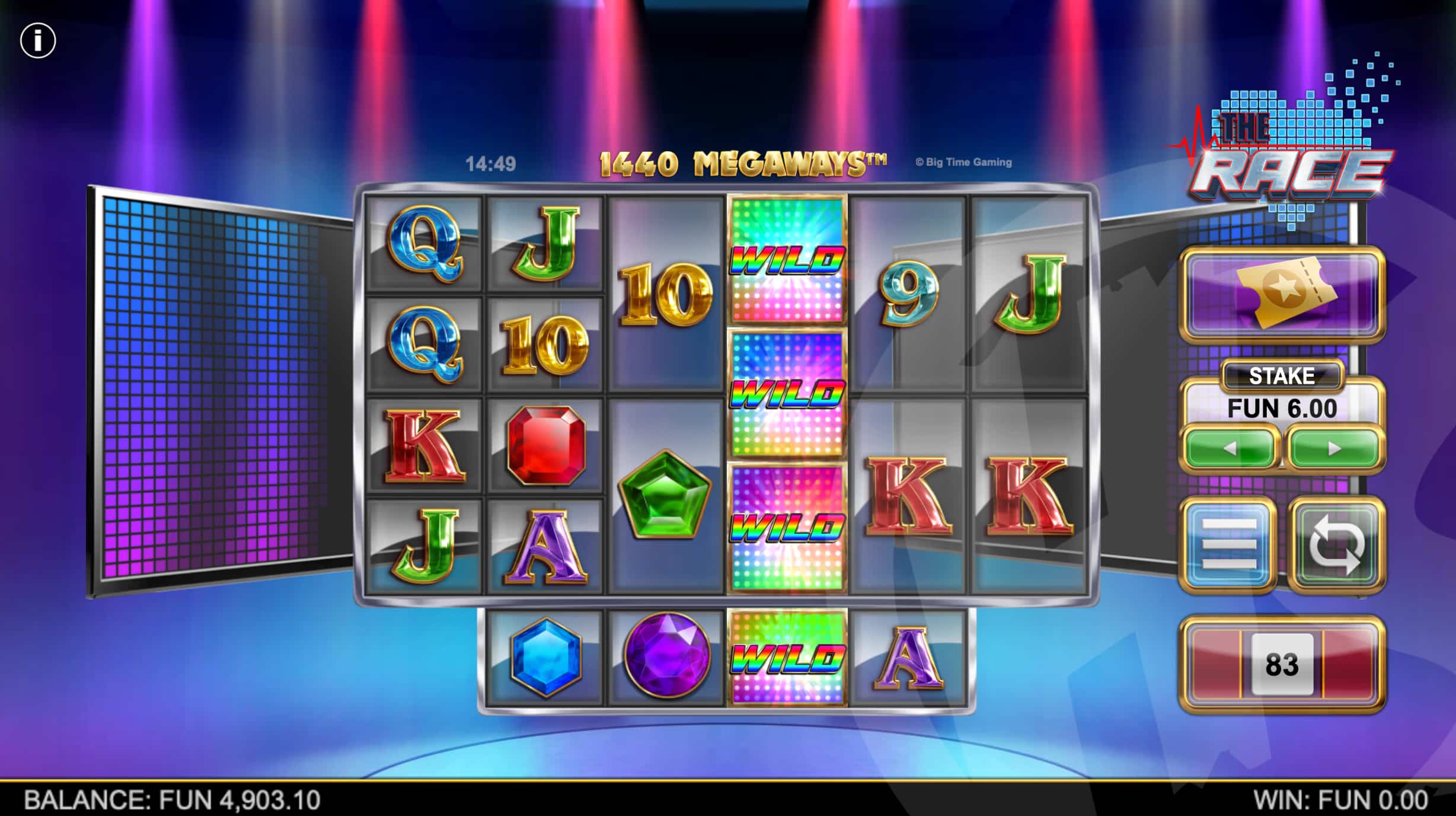 1win race slot