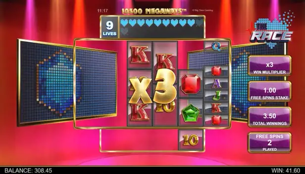 1win race slot