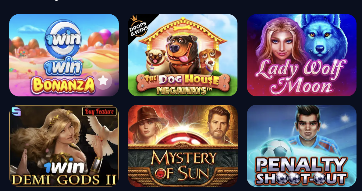 1win jackpot слоты