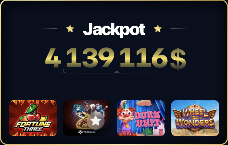1win jackpot слоты
